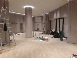 Ristrutturazione pavimentazione negozio Missoni store